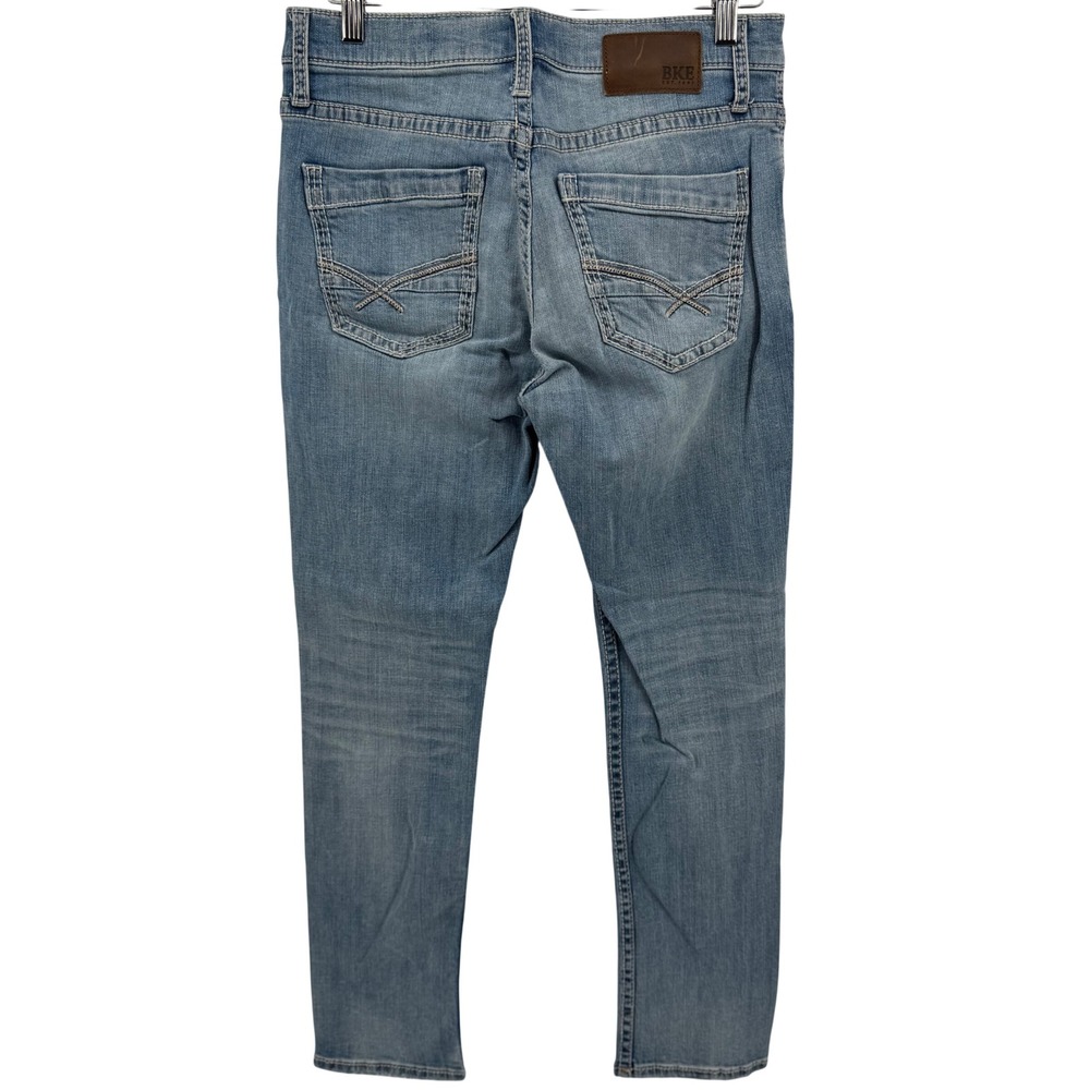 BKE Mason Jeans Mens 30x32 Blue Light‎ Wash Slim Fit Denim Stretch